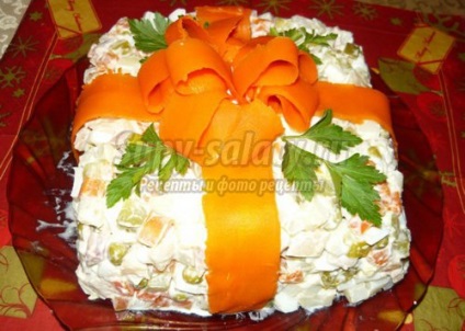 Decorarea salate pas cu pas cursuri de gătit cu fotografii (plimbare prin salate dressing) salate decorare pas cu pas cursuri de gătit cu fotografii