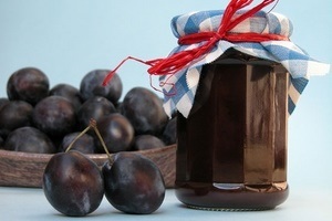 Dulceata de prune albastre - gătit rețete (albastru) Dulceata de prune albastre - rețete de gătit