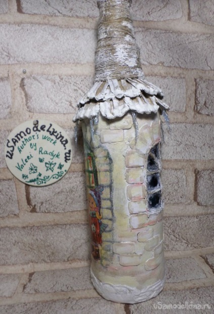 casa Snowy unui flacon de sticlă (zăpadă) casa Snowy de sticle de sticlă