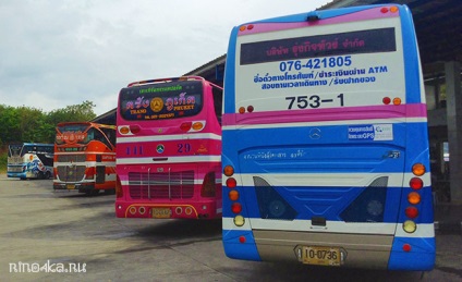 Bus Phuket - toate autobuzele, traseu, trasee de autobuz, fotografii, ghid Phuket (stația de autobuz Phuket) Bus Phuket - toate autobuzele, traseu, trasee de autobuz, fotografii, ghid Phuket