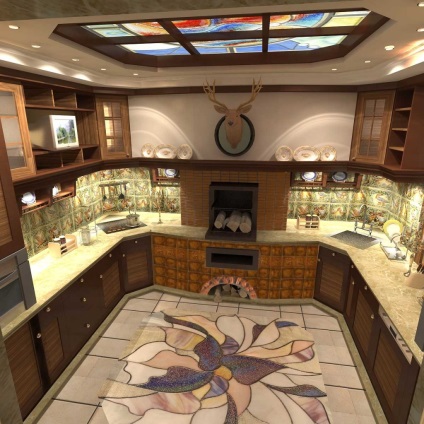 Bucătărie Feng Shui color, dispunerea și aspectul (culori) Bucătărie de culoare Feng Shui, aranjament și locație