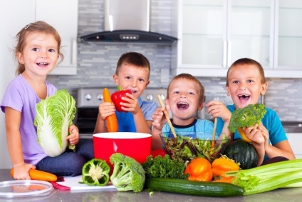 Kid și salată