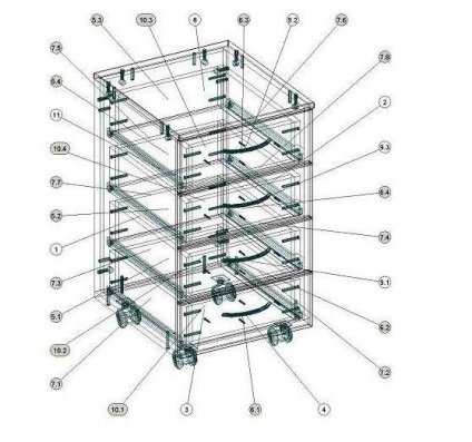 Mobilă mâinile • modele de mobilier, desene, desen de asamblare mobila