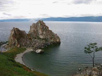 Olkhon Insula pe Lacul Baikal, sat Khuzhir