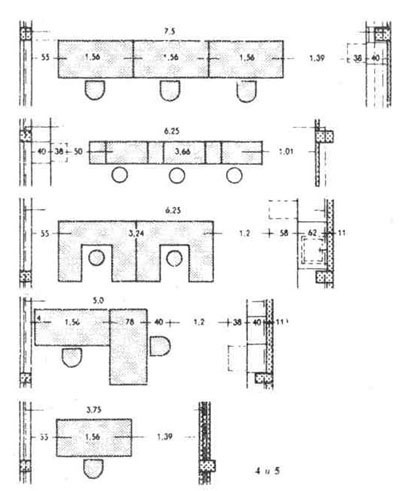 spatii de birouri, cladiri de birouri, proiectare de construcții, Ernst  Neufert