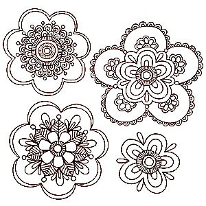 Mehendi Art Magic - meseriași echitabil - manual, lucrate manual