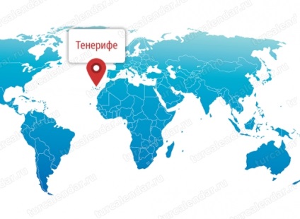 Unde este Tenerife pe harta lumii și o hartă detaliată a Spaniei cu orașele  Tenerife și
