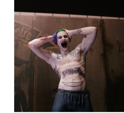 Ce au tatuaj de un joker - Suicide Squad, fotografii de tatuaje