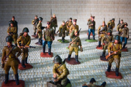 Modelarea miniaturile militare din plastilină (70 poze)