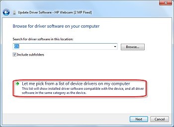 laptop-uri HP - Depanarea webcam-sistem de operare Windows Vista, helpdesk HP®