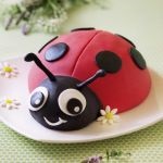 Ladybird pernele (un buburuza) perna Ladybug