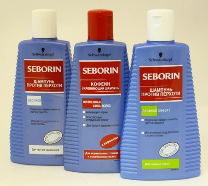 Șampon Seborin (Seborin) comentarii mătreață, preț, compoziție, instrucțiuni de utilizare