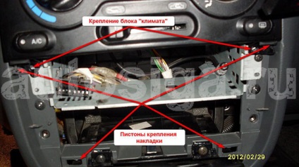 Instalarea de alarme auto Starline A91 dialog pe Lanos chevrolet 2008