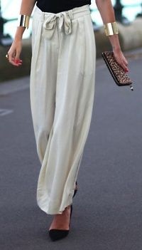 Pantaloni în stilul boho propriile mâini, model (model) Pantaloni în stilul boho propriile lor mâini, modelele