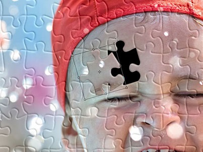 Efectuarea de puzzle de fotografii (deselecta Ulterior) Asigurați-un puzzle dintr-o fotografie