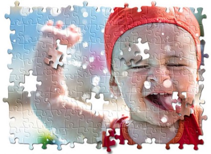 Efectuarea de puzzle de fotografii (deselecta Ctrl) Asigurați-un puzzle dintr-o fotografie