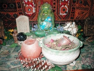 Acasă altar - cum să facă un loc de putere la domiciliu (un loc) altar Acasă - cum să facă un loc de putere la domiciliu