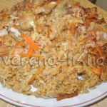 reteta Acasă pilaf de porc (gătit) Acasă reteta pilaf de porc