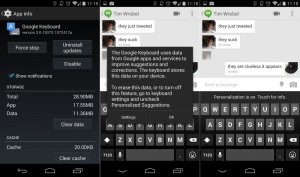 Tastatura Google - descărcare Android (tastatura) Tastatură Google - descărcare Android