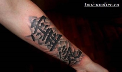 Kanji tatuaj (hieroglife tatuaj foto) kanji tatuaj