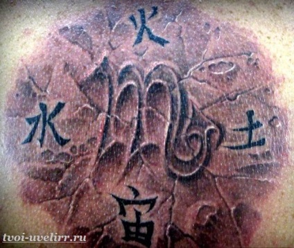 Kanji tatuaj (tatuaje pentru fete de caractere) kanji tatuaj