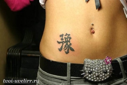 Kanji tatuaj (tatuaje de caractere chinezești) kanji tatuaj