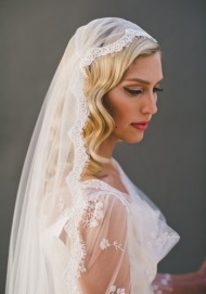 Spaniolă mantilă voal (stil spaniol voal de mireasa) voal Mantilla spaniolă