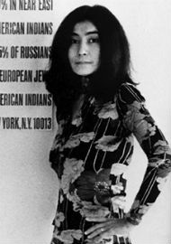 Yoko Ono - biografie și lucrări (Yoko) Yoko Ono - biografie si lucrari