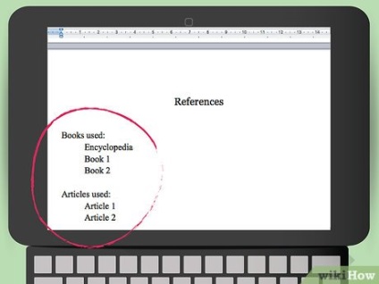 Cum se scrie o bibliografie (Bibliografie) Cum de a scrie o bibliografie