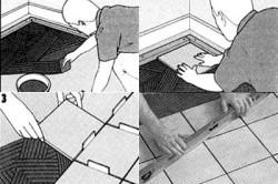 Cum să învețe să se stabilească țiglă cu mâinile lor (pentru a învăța) Cum să învețe să se stabilească țiglă cu mâinile lor
