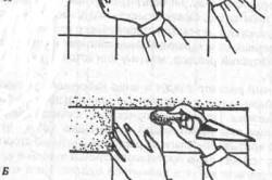 Cum să învețe să se stabilească țiglă cu mâinile lor (pentru a învăța cum să se stabilească dale țiglă este prevăzută) Cum să învețe să se stabilească țiglă cu mâinile lor