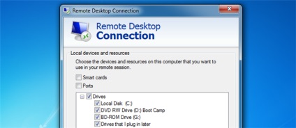 Cum de a conecta drive-urile locale la o mașină de la distanță cu ajutorul unui desktop de la distanță (locală) Cum de a conecta drive-urile locale la o mașină de la distanță folosind Remote Desktop