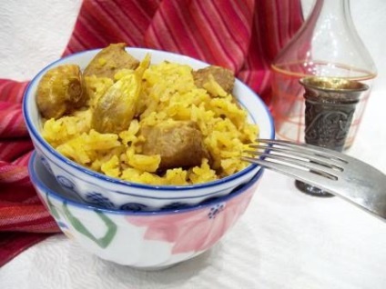Cum de a găti carne de porc Pilaf cu fotografii (pilaf) Cum de a găti carne de porc pilaf cu fotografii