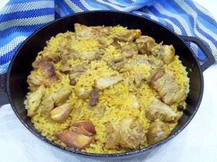 Cum de a găti carne de porc Pilaf cu fotografii (pilaf) Cum de a găti carne de porc pilaf cu fotografii