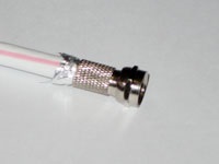 Cum se taie f-conector de pe cablu TV (tranșarea conector de tip f) Cum se taie f-conector de pe cablu TV