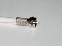 Cum se taie f-conector pe cablu TV (tipul de conector de instalare f) Cum se taie f-conector de pe cablu TV