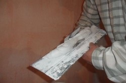 Cum chit plafon cu mâinile (materialul lucrării) Cum chit plafon cu mâinile
