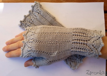 Cum de a lega mănușile cu un deget spițe (mănuși) Cum să tricot ace cu un singur deget