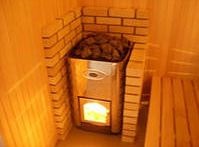Soba pentru bai cu mâinile lor cu privire la instalarea de instruire video, în special sobe de sauna, fotografii (lor) Soba pentru bai cu mâinile lor cu privire la instalarea de instruire video, în special sobe de sauna, fotografii