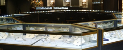 Concept store (lumina pentru vitrine) conceptul de magazin