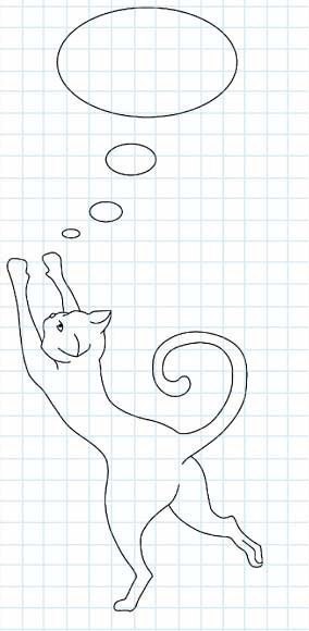 Cat - frigider (frigider) Kitty - pe frigider