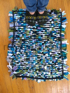 Matei tricotaje vechi (mat Jersey vechi. Simplu și ușor. Ideea de lucru manual.) Mat Jersey vechi