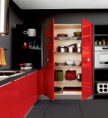 Roșu și culoare neagră, lookcolor (diluat roșu negru) Roșu și culoare neagră, lookcolor