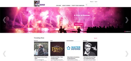Platforma Indiegogo Kraudfandingovaya (Indiegogo) Platforma Indiegogo Kraudfandingovaya