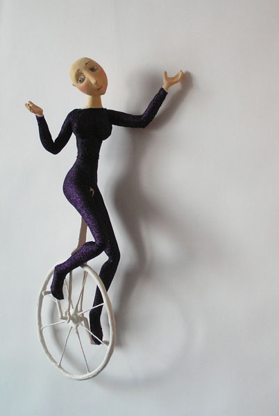 Doll realizate din papier-mache Ludmila Tischenko (păpușă) Doll realizate din papier-mache Ludmila Tischenko