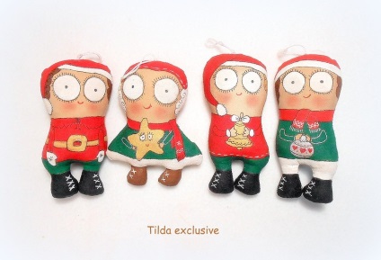 Doll tilde (tilda) păpușă tilda