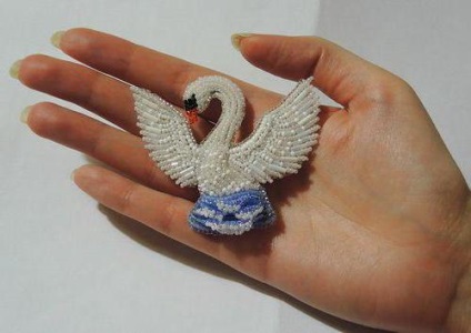 Swan margele variante țeasă (Swan) opțiuni de țesut Swan șirag de mărgele