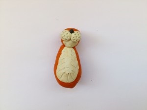 Sculpt de la veveriță plastilină, tocilar meu (veveriță) Sculpt de la veveriță plastilină, tocilar meu