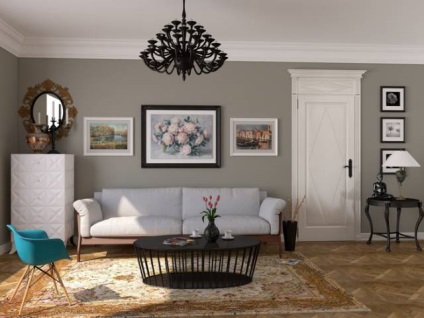 Candelabrele interiorul apartamentului (50 poze) (interior) Candelabre în interiorul apartamentului (50 poze)