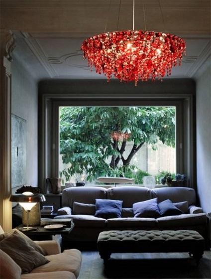Candelabrele interiorul apartamentului (50 poze) (interior) Candelabre în interiorul apartamentului (50 poze)